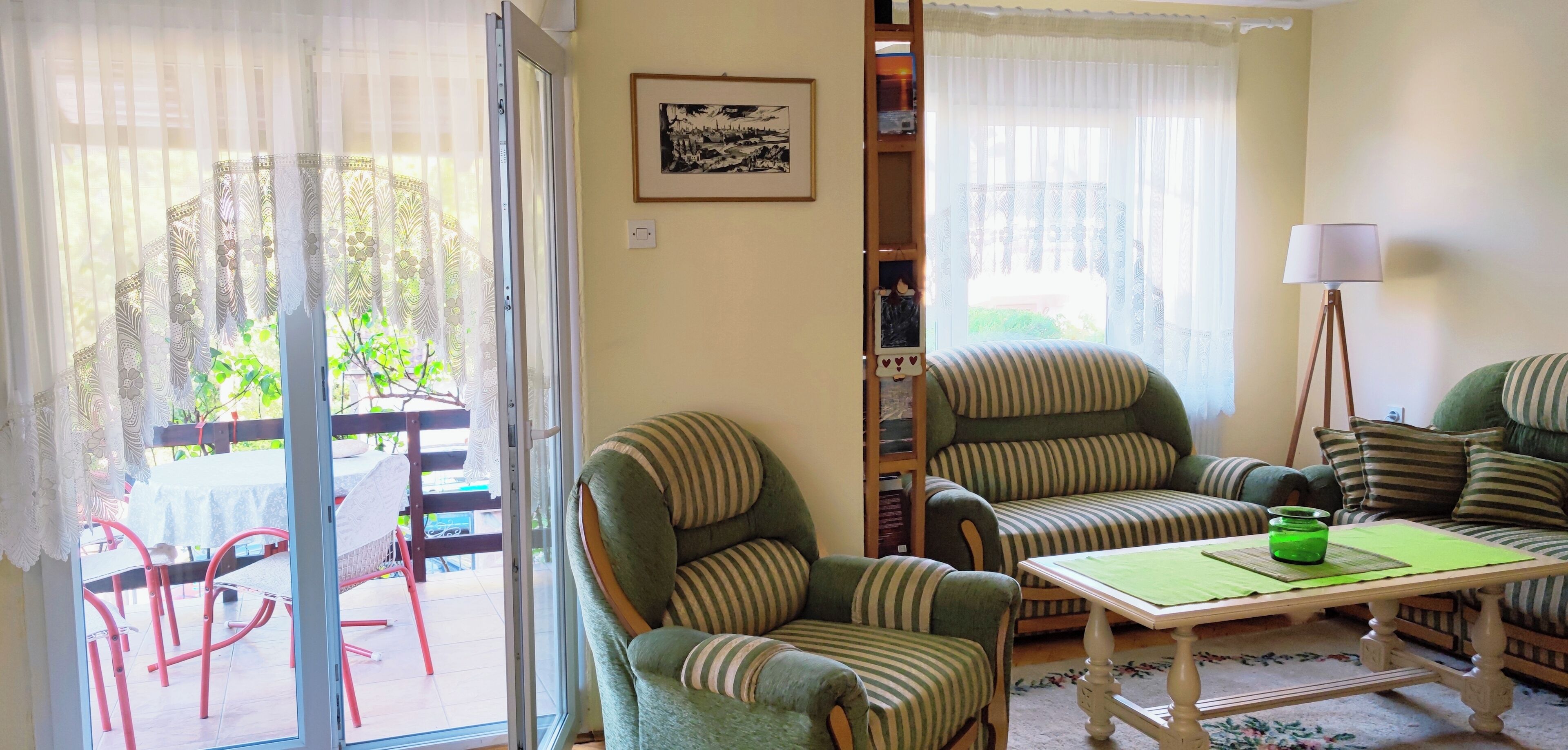 Smart TV, books, video library