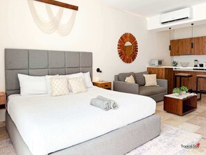 1 chambre, fer et planche à repasser, accès au Wi-Fi (inclus)