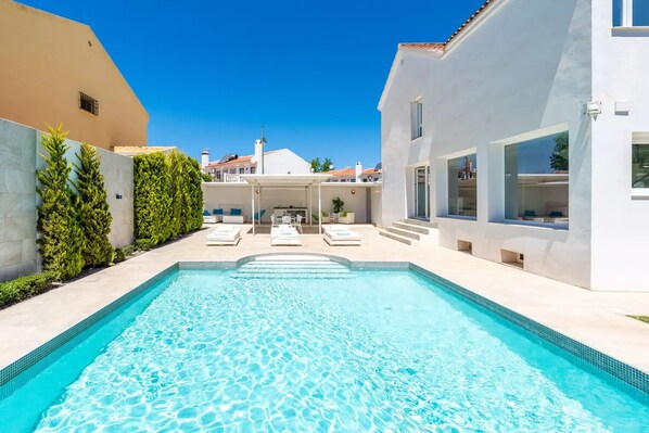 Alberca al aire libre 