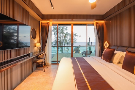 Premier Room, Sea View | Premium bedding, in-room safe, desk, iron/ironing board. The Legacy V Ao Nang Beach Krabi, an Aspira collection