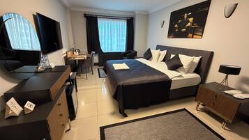 Doppelzimmer zur Einzelnutzung, 1 King-Bett, Stadtblick