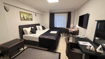 Doppelzimmer zur Einzelnutzung, 1 King-Bett, Stadtblick