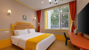 Hochwertige Bettwaren, Daunenbettdecken, individuell dekoriert