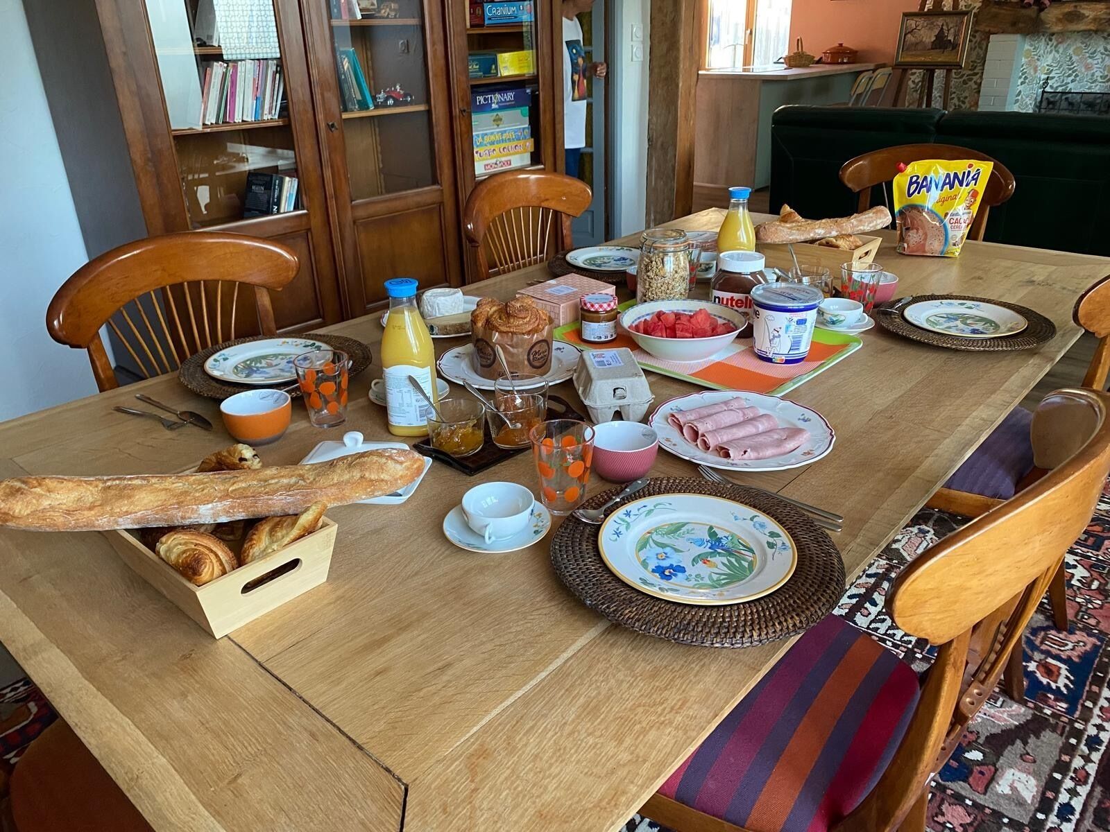 Petit déjeuner buffet compris tous les jours