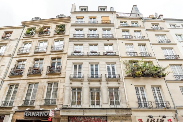 Façade de l’hébergement