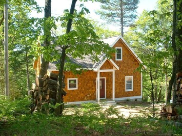 OVERALL:  The front of the home in the summer.