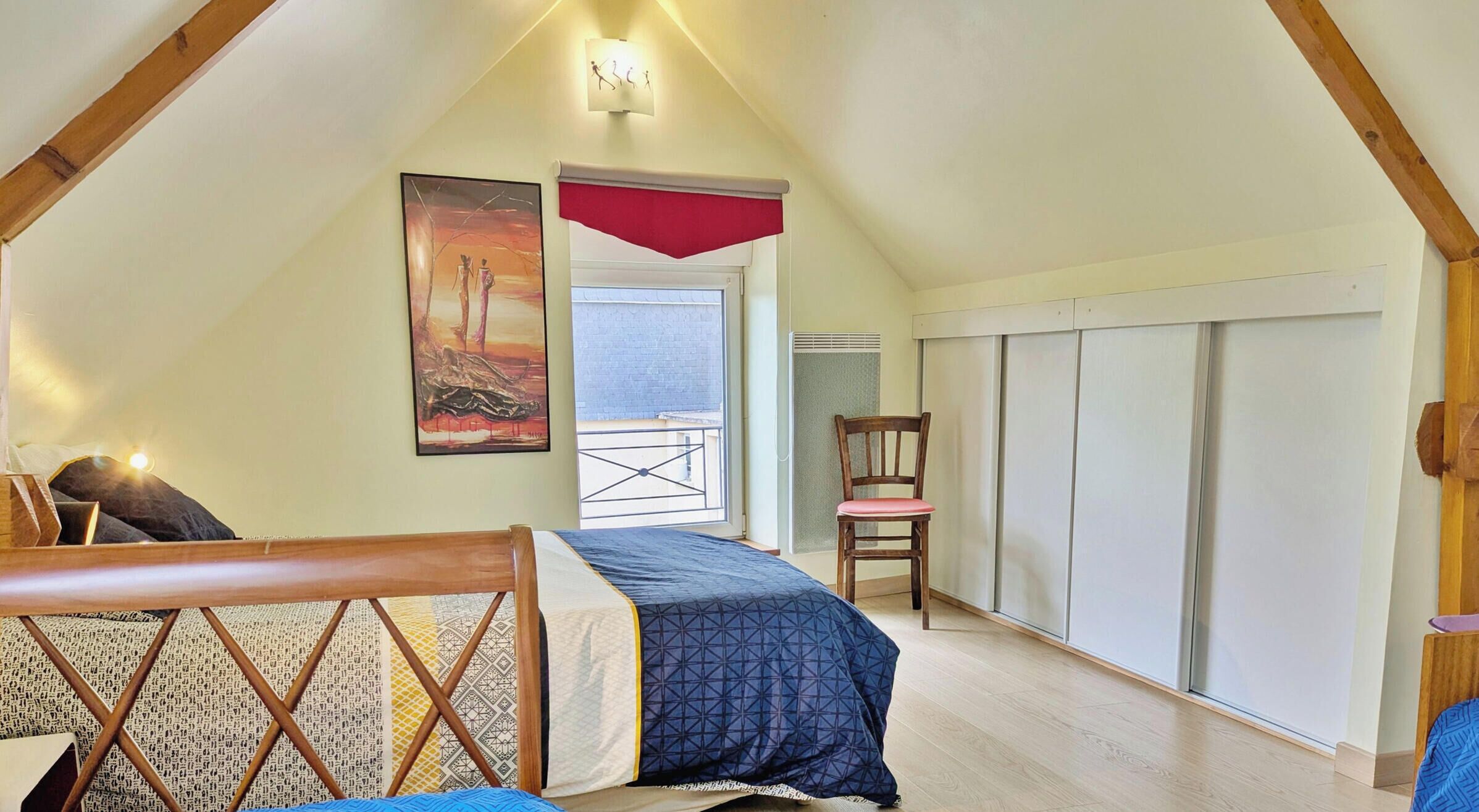2 chambres, Wi-Fi gratuit, draps fournis