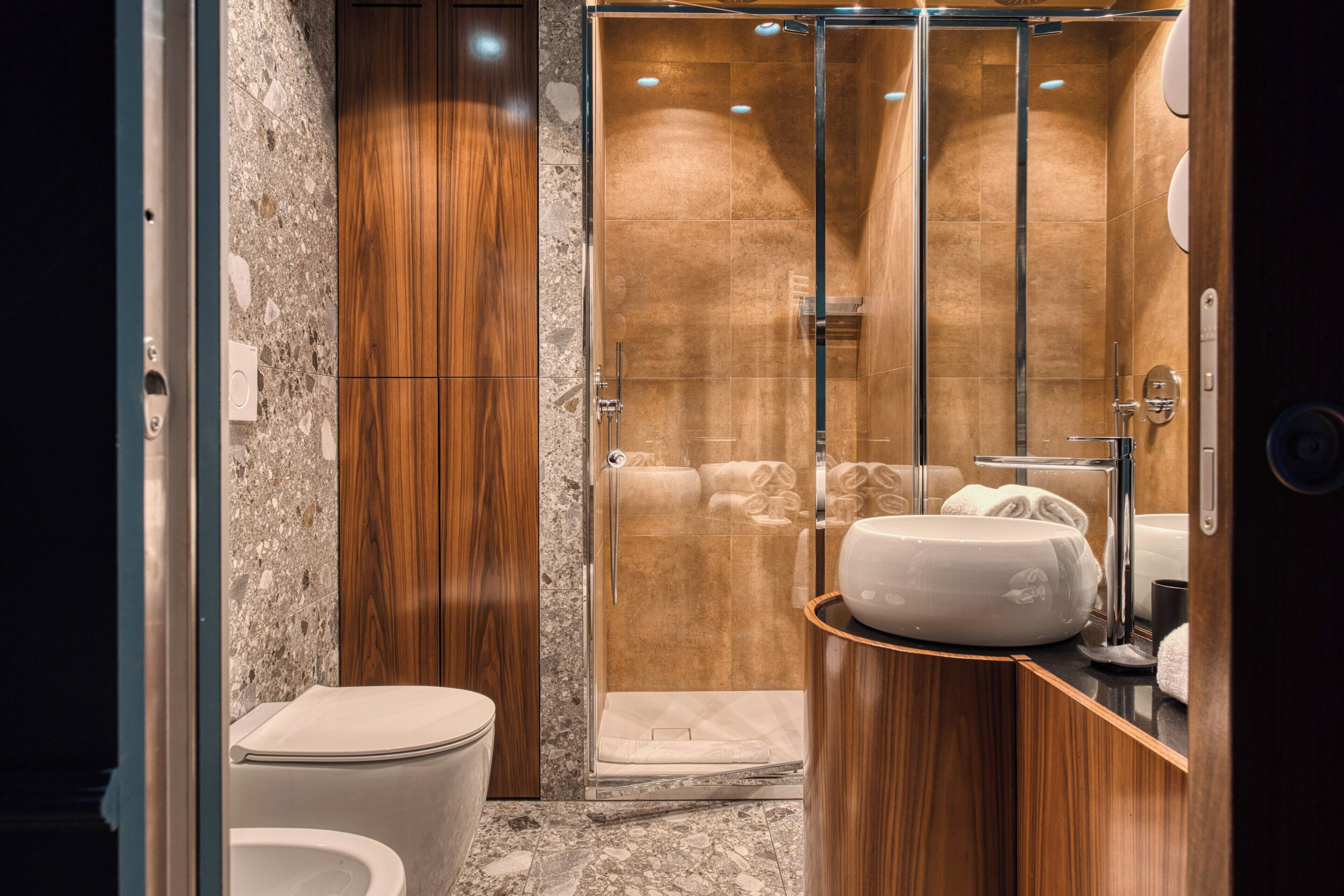 Apartment, 1 Double Bed with Sofa bed | Bathroom | Bidet, towels
