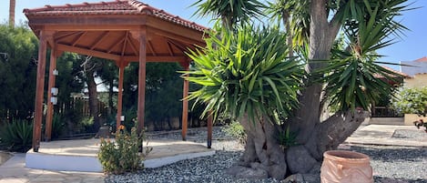 Villa, 4 chambres, piscine privée, vue jardin | Terrasse/Patio