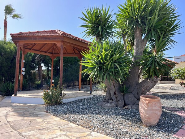 Villa, 4 Bedrooms, Private Pool, Garden View | Terrace/patio - Charming Erimi Villa With Private Pool and Garden View (Erimi)