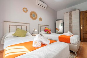 3 bedrooms, iron/ironing board, travel crib, free WiFi