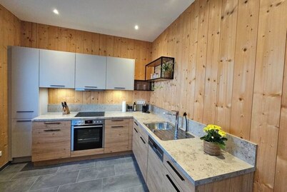 Living naturally in an organic wooden house