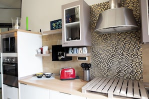 Microwave, oven, stovetop