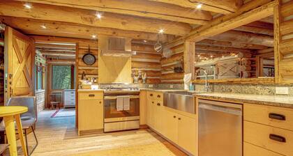 The Barn on Warm Springs Creek - 9 Riverfront Acres
