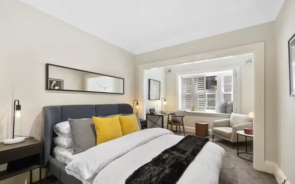 1 chambre, fer et planche à repasser, Wi-Fi, draps fournis