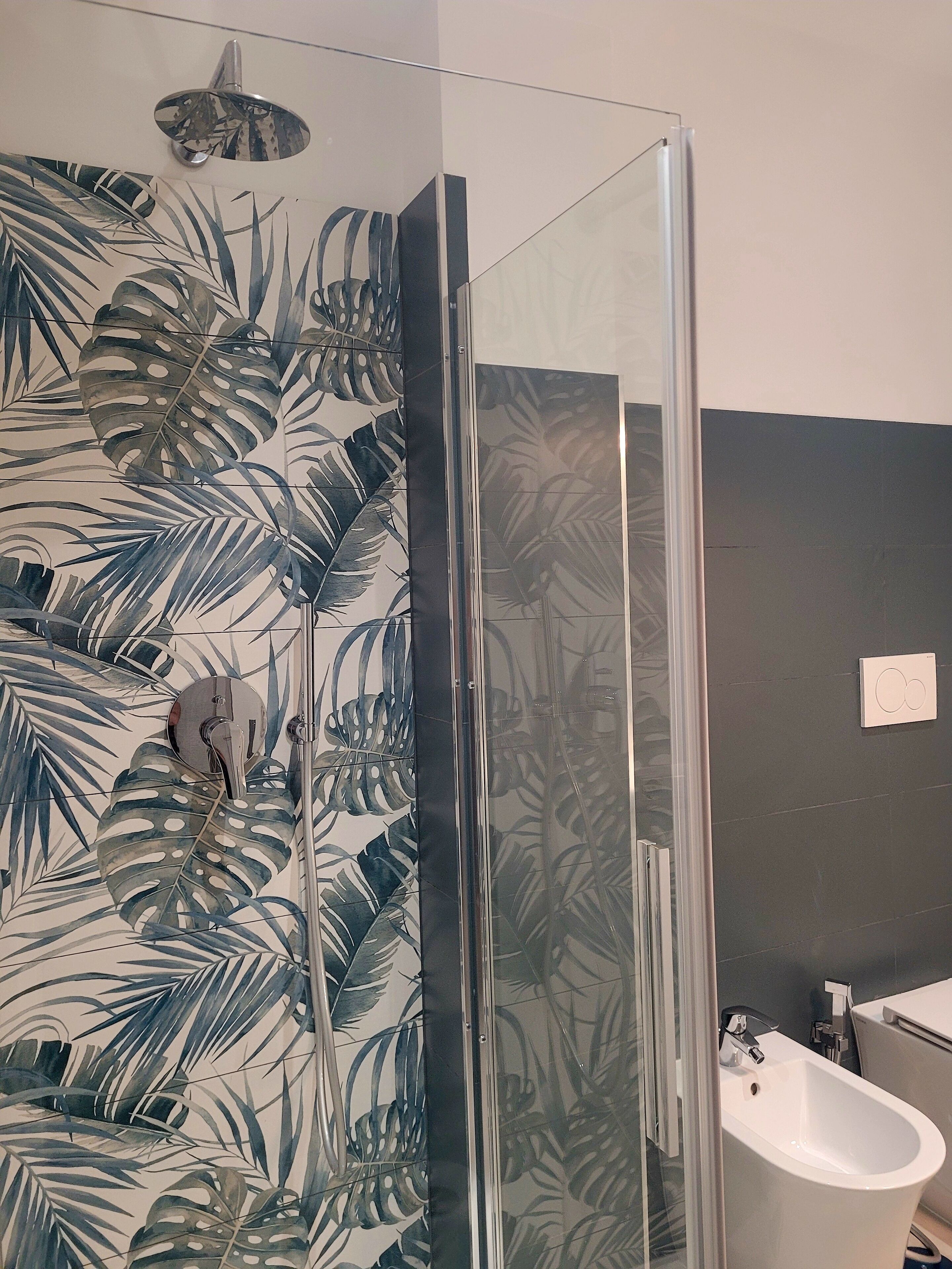 Assecador de cabells, bidet, tovalloles i sabó 