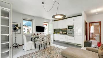 21-inch TV with satellite channels