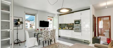 21-inch TV with satellite channels