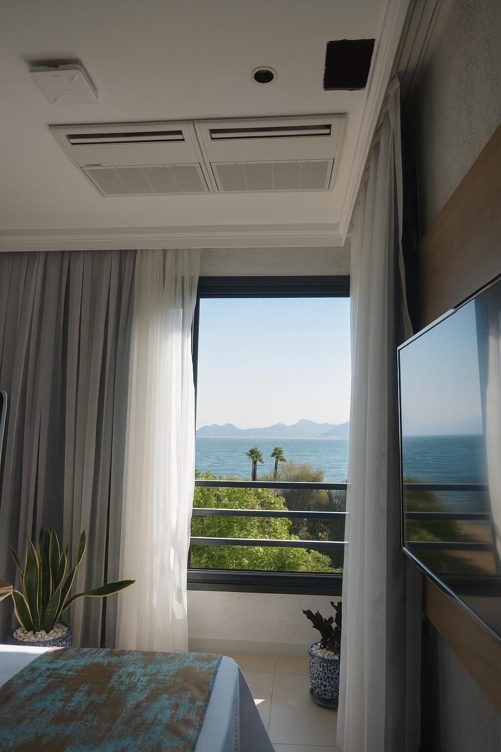 Superior Room, Partial Sea View | View from room