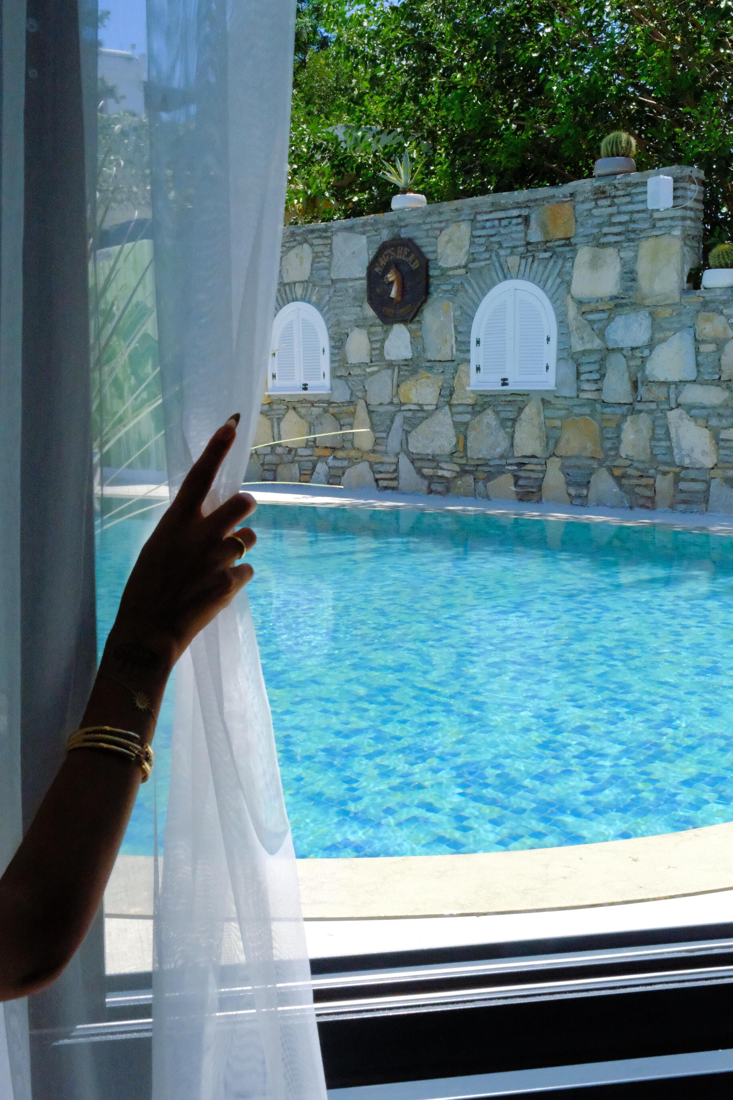 Seasonal outdoor pool