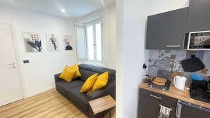 House, 1 Bedroom | Living area - Basilica San Giovanni Appia Antica At a Friend's House (Rome)