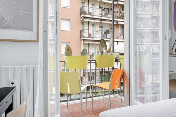 公寓, 2 間臥室, 2 間浴室 | 陽台