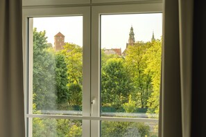 Blick von der Unterkunft