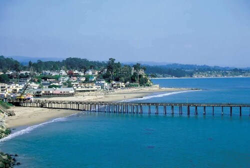 The Capitola Sea Winds one block to Capitola Beach