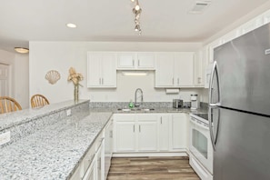 Fridge, microwave, oven, stovetop - Serenity is Yours! Oceanfront Pool,SP1 (North Myrtle Beach)
