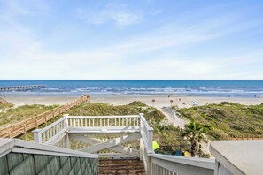 Accommodatie ligt op het strand