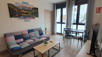 Appartement, 1 slaapkamer, op benedenverdieping | Woonruimte