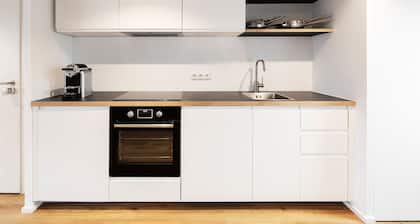 Modern old town apartment, living in an individual monument without any sacrifices