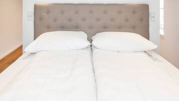 2 Schlafzimmer, Reisekinderbett, kostenloses WLAN, Bettwäsche