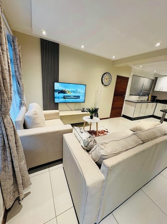 Living area. Self catering apartment
