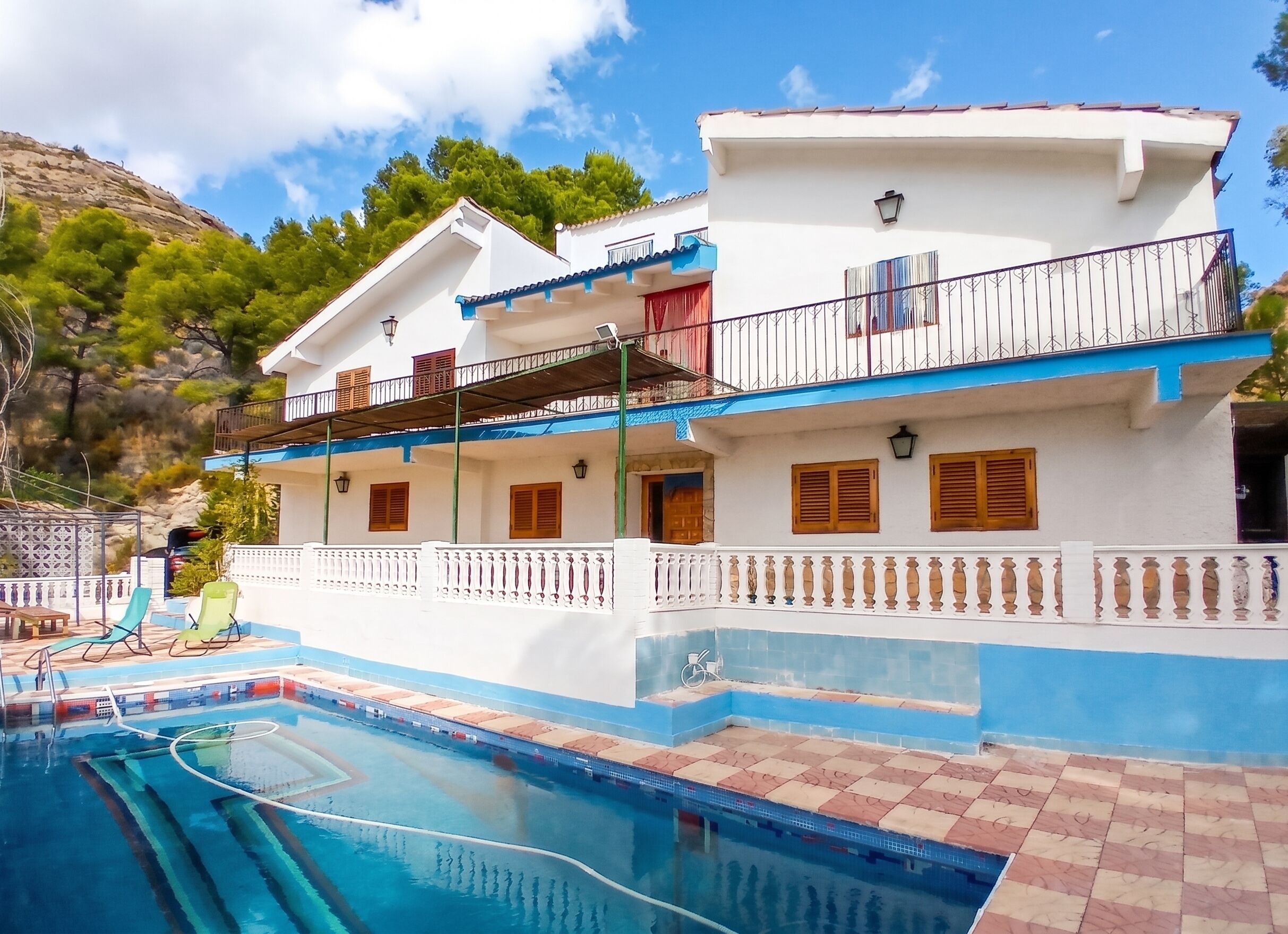 Swimming pool view