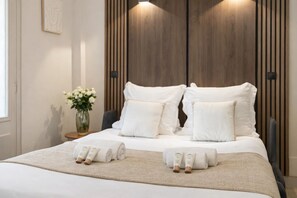 Standard Apartment, Courtyard View | Living area | 80-cm Smart TV with digital channels