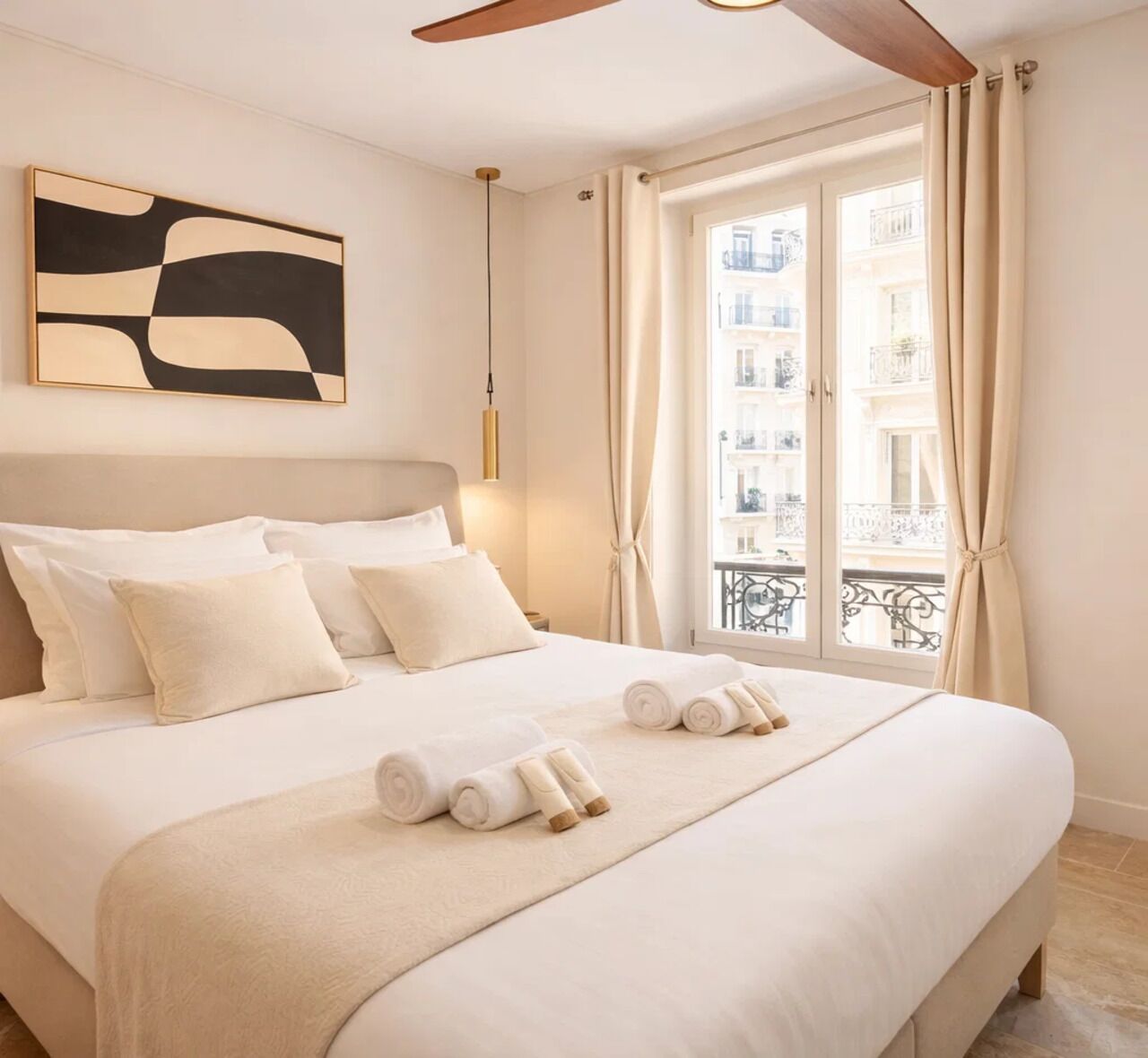 Standard-Apartment, Blick auf den Innenhof | Ausblick vom Zimmer