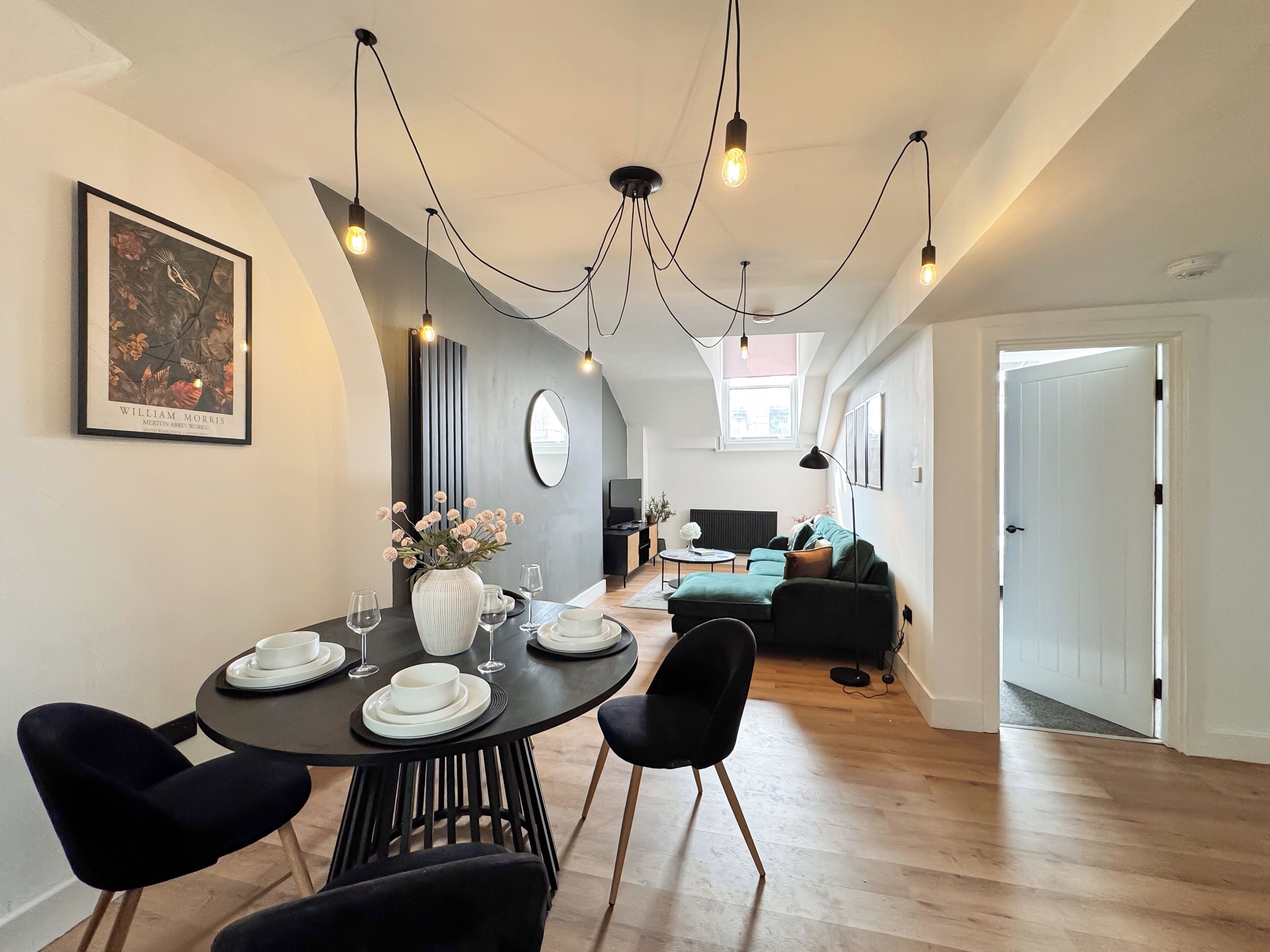 Comfort-Apartment, Stadtblick | Wohnbereich