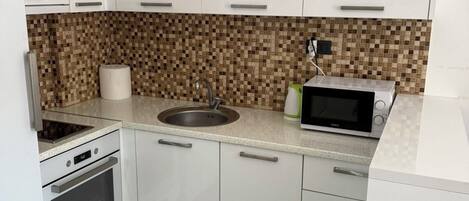 Microwave, oven, stovetop