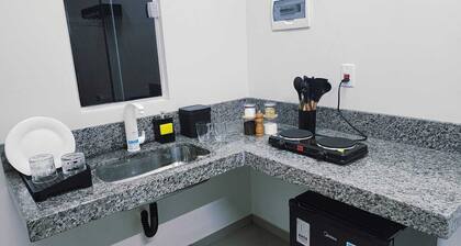 Pantanal Path Suites in Aquidauana, less than 100 meters from Pantaneta Avenue