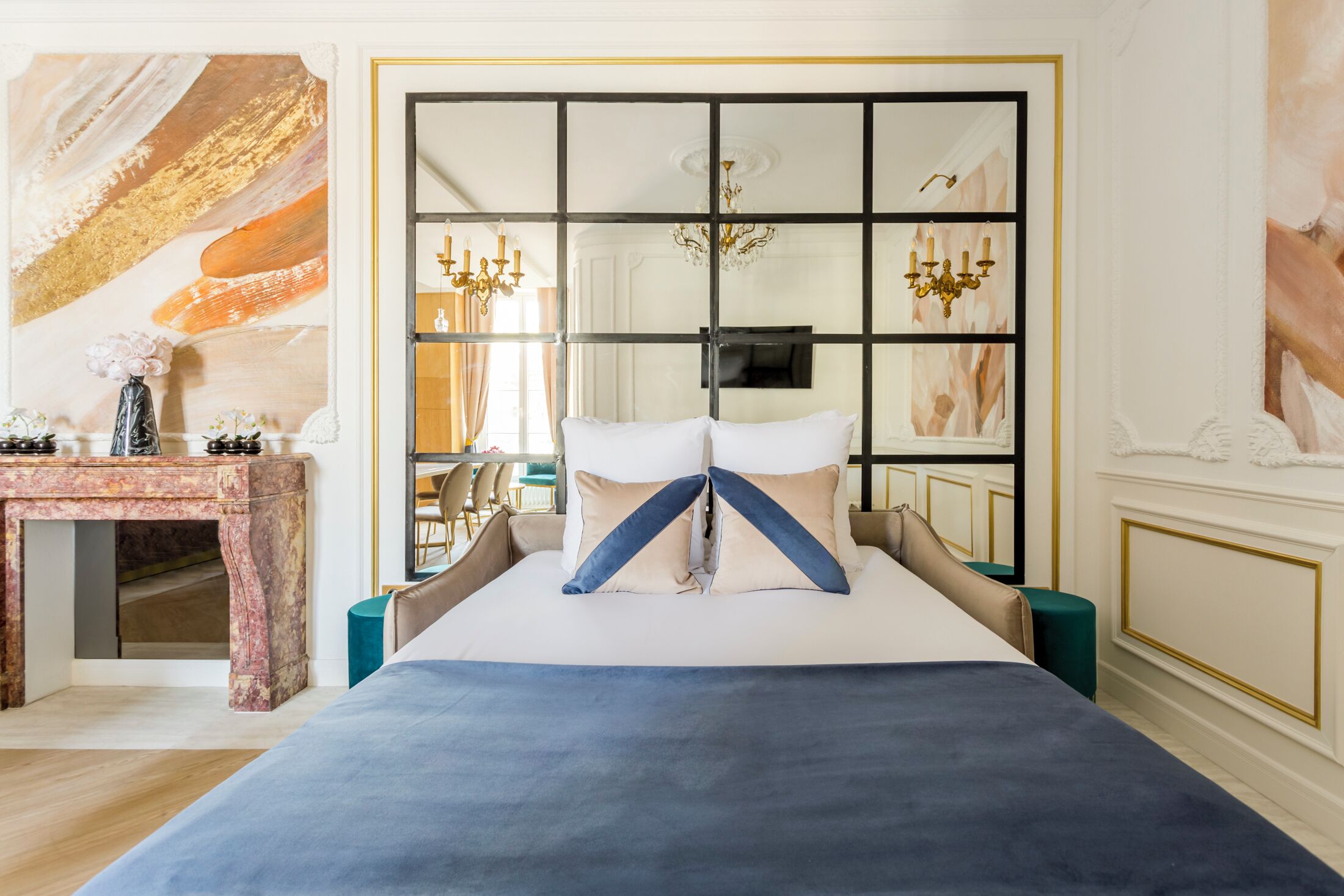 Căn hộ, quang cảnh thành phố | Khu phòng khách | Văn phòng 