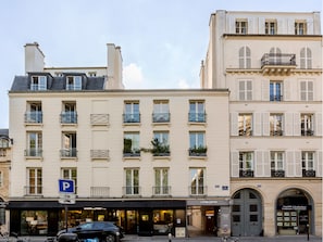 Fassade der Unterkunft