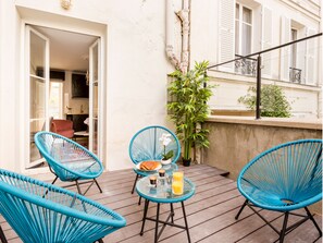 Apartamento, balcón, vistas a la ciudad | Terraza o patio