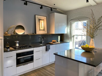 Button's Modern Luxury Walkup Downtown Northampton
