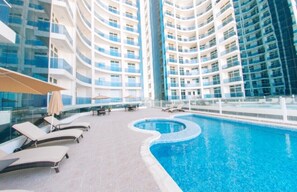 Pool - Business Double Room with Gym Access (Ajman)