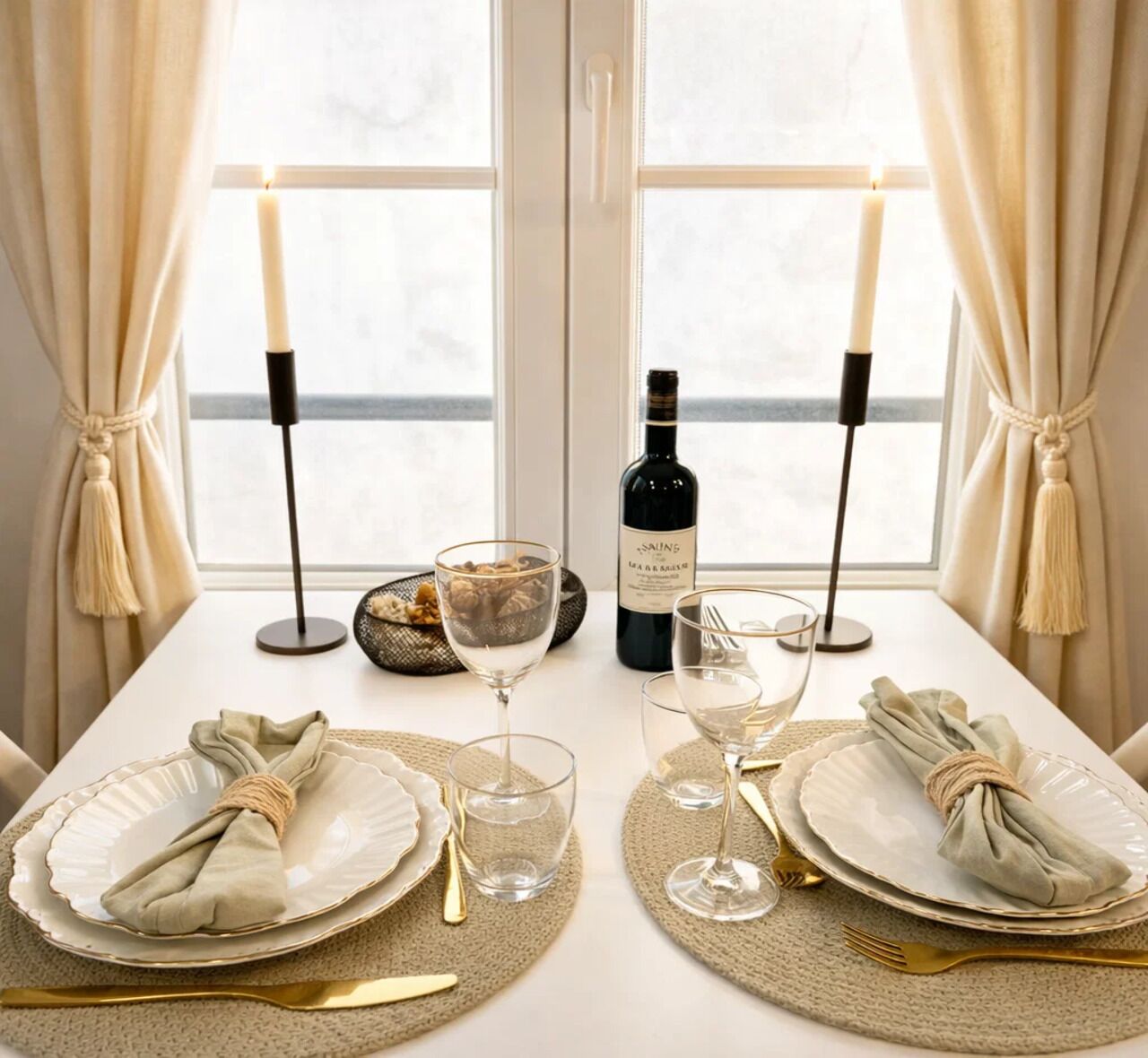 Superior-lejlighed - udsigt til gårdsplads | Opholdsområde | 80-centimeters smart-tv med digitale kanaler