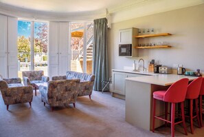 Living area - Poets 24 Apartments (Ely)