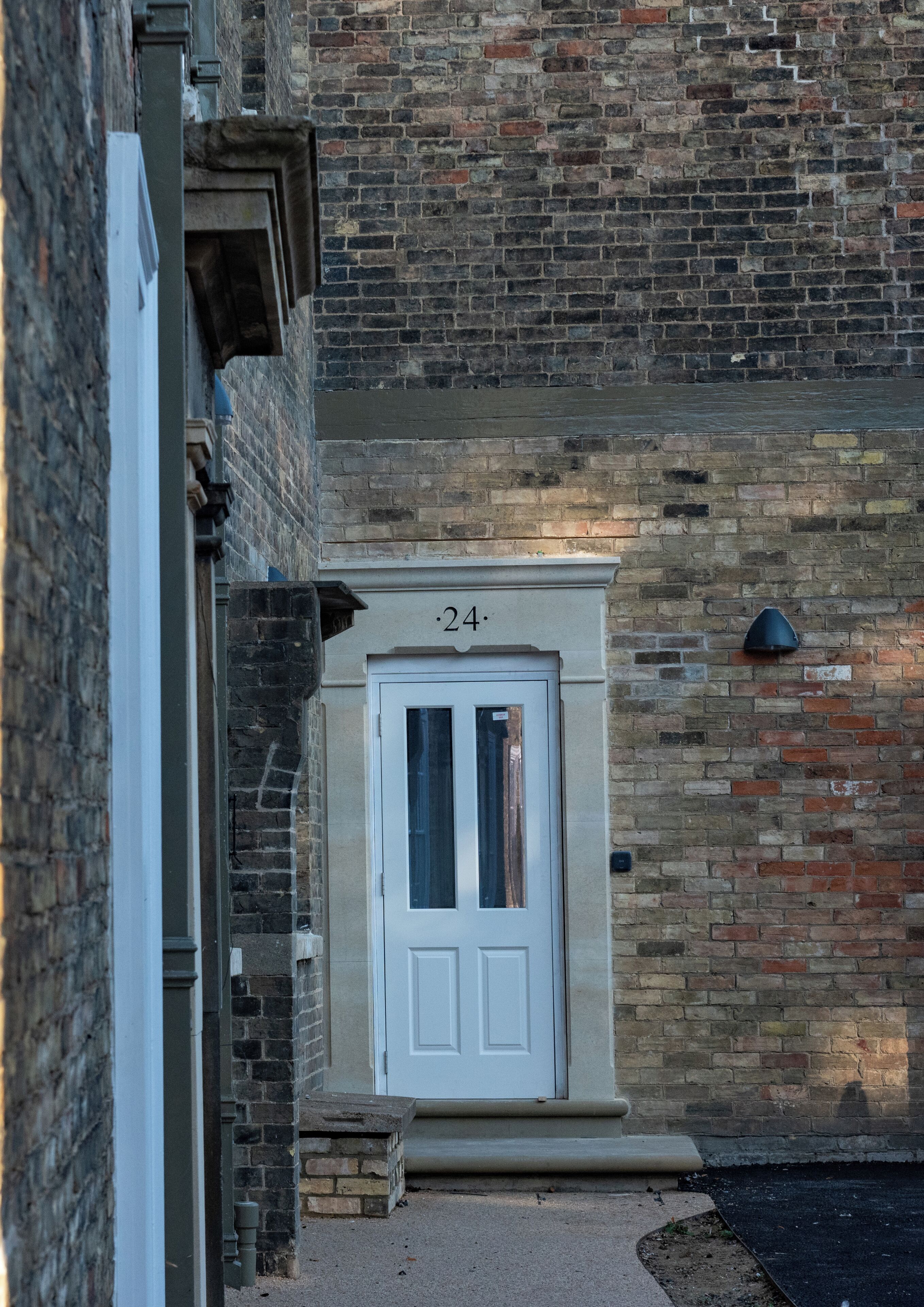 Overnatningsstedets facade