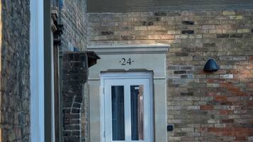 Overnatningsstedets facade