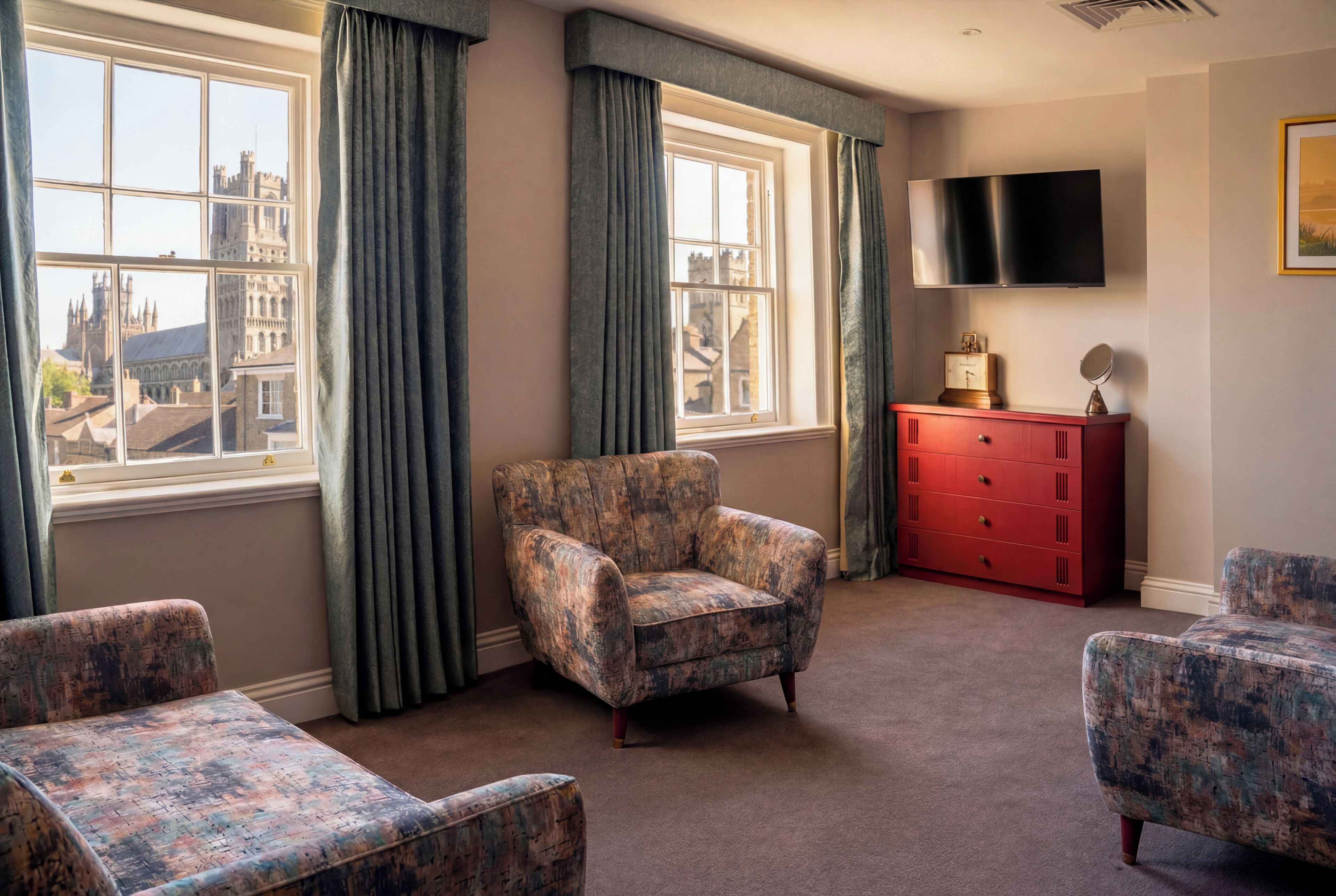 Classic Studio, Kitchenette, City View | Iron/ironing board, free WiFi